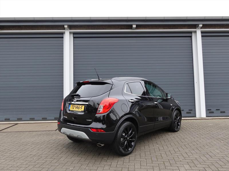 OPEL Mokka X 1.4 Turbo 140pk Black Edition AUT RIJKLAARPRIJS STUUR/STOEL VERWARMING KEYLESS SCHUIFKANTEL DAK CARPLAY NAVI PDC 