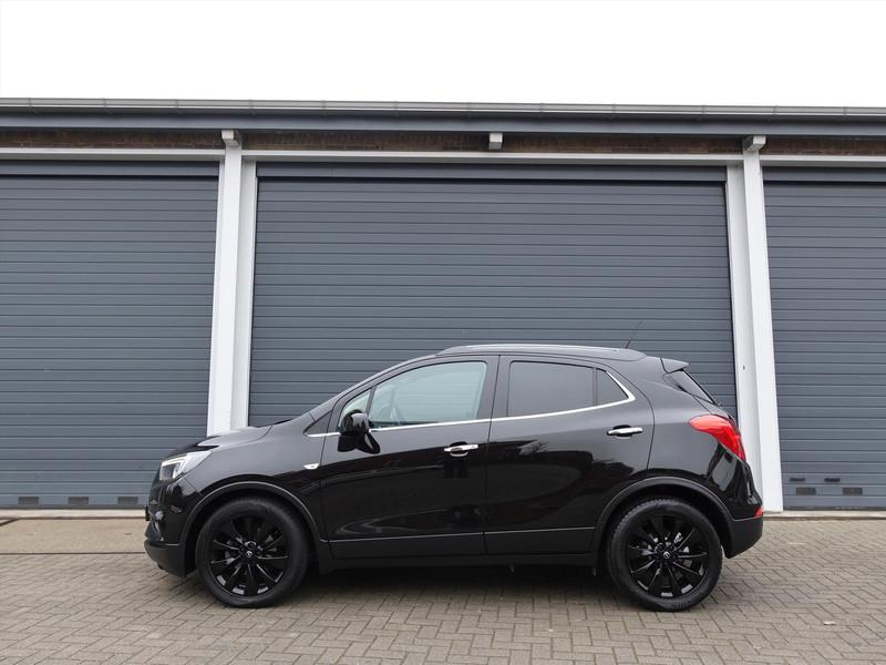 OPEL Mokka X 1.4 Turbo 140pk Black Edition AUT RIJKLAARPRIJS STUUR/STOEL VERWARMING KEYLESS SCHUIFKANTEL DAK CARPLAY NAVI PDC 