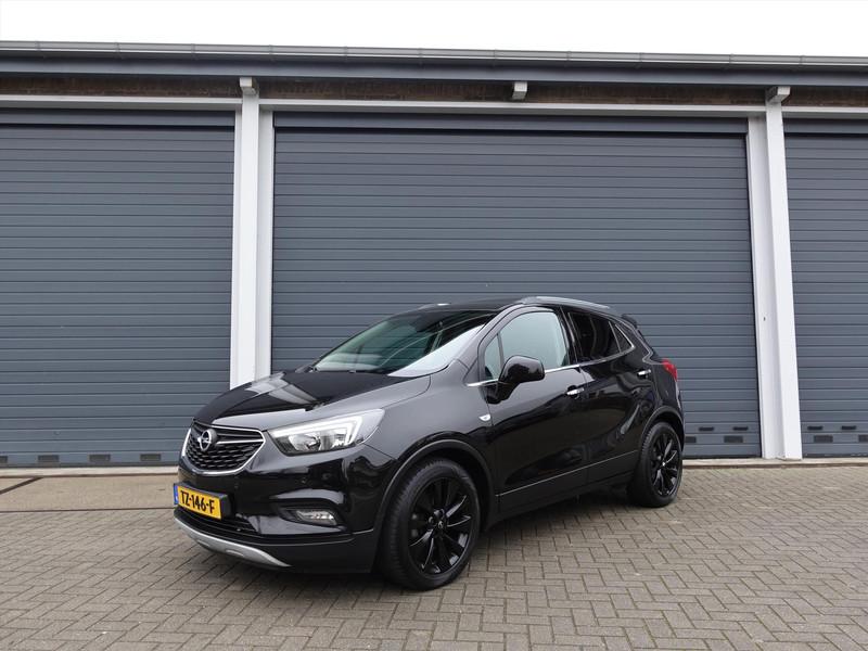 OPEL Mokka X 1.4 Turbo 140pk Black Edition AUT RIJKLAARPRIJS STUUR/STOEL VERWARMING KEYLESS SCHUIFKANTEL DAK CARPLAY NAVI PDC 