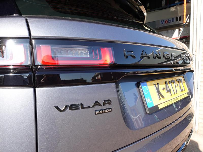 LAND ROVER Range Rover Velar P400e 404pk AWD AUT R-Dynamic S RIJKLAAR 1E EIGENAAR ELEKTR TREKHAAK MERIDAN LED CARPLAY ALCANTARA 